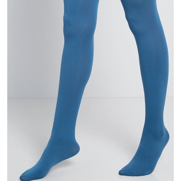 Modcloth Gipsy Teal color Woman’s tights - Picture 7 of 7